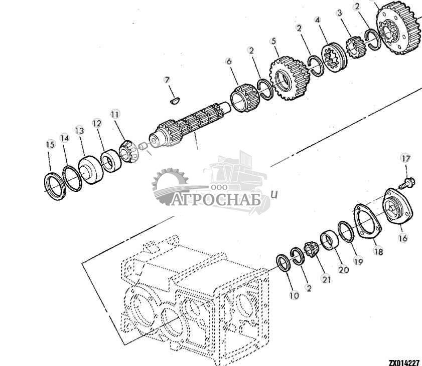 TRANSMISSION INTERMEDIATE SHAFT 